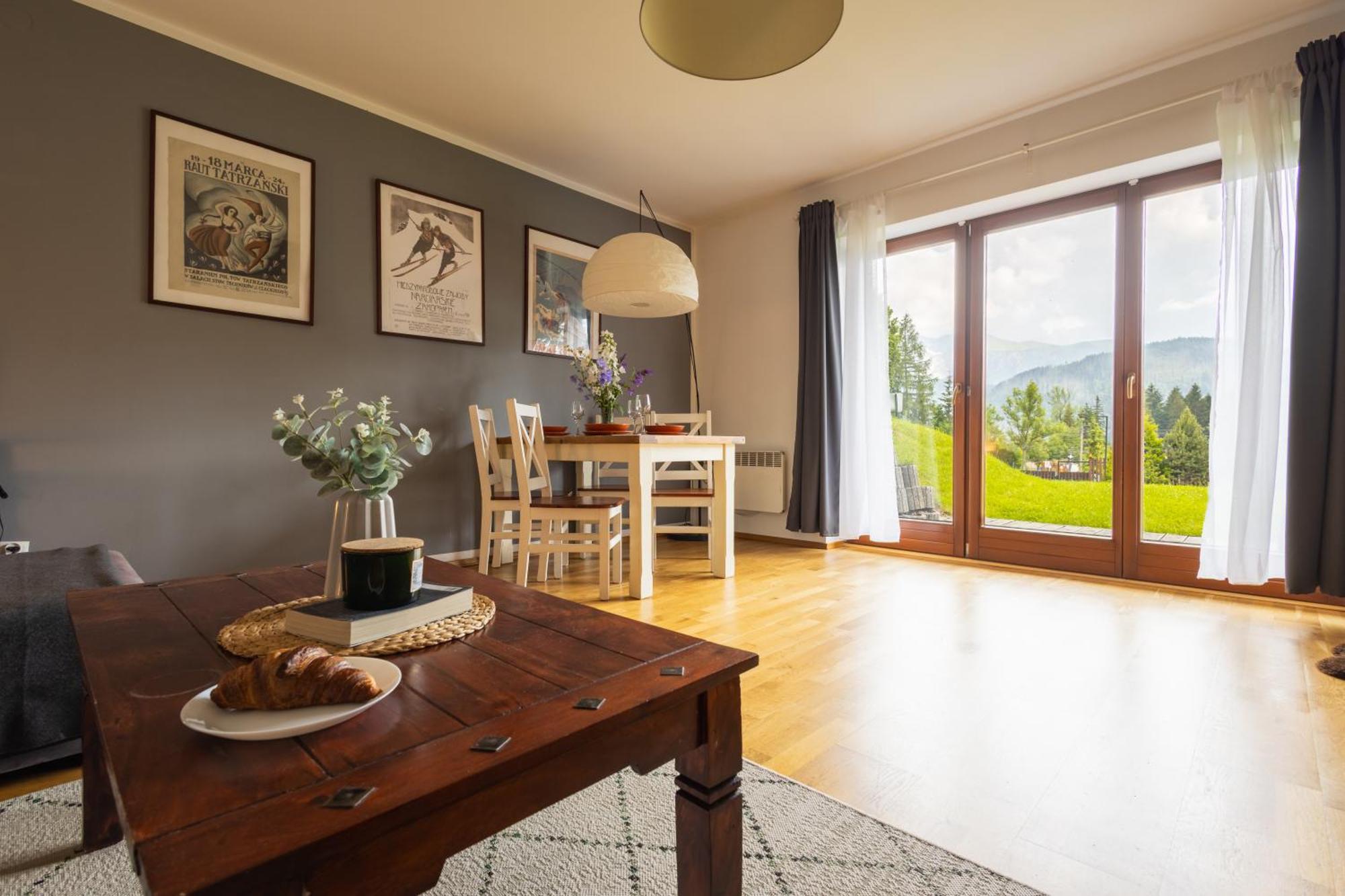 Apartament Poludniowy Z Widokiem- Sauna, Jacuzzi, Kominek Koscielisko Exterior photo